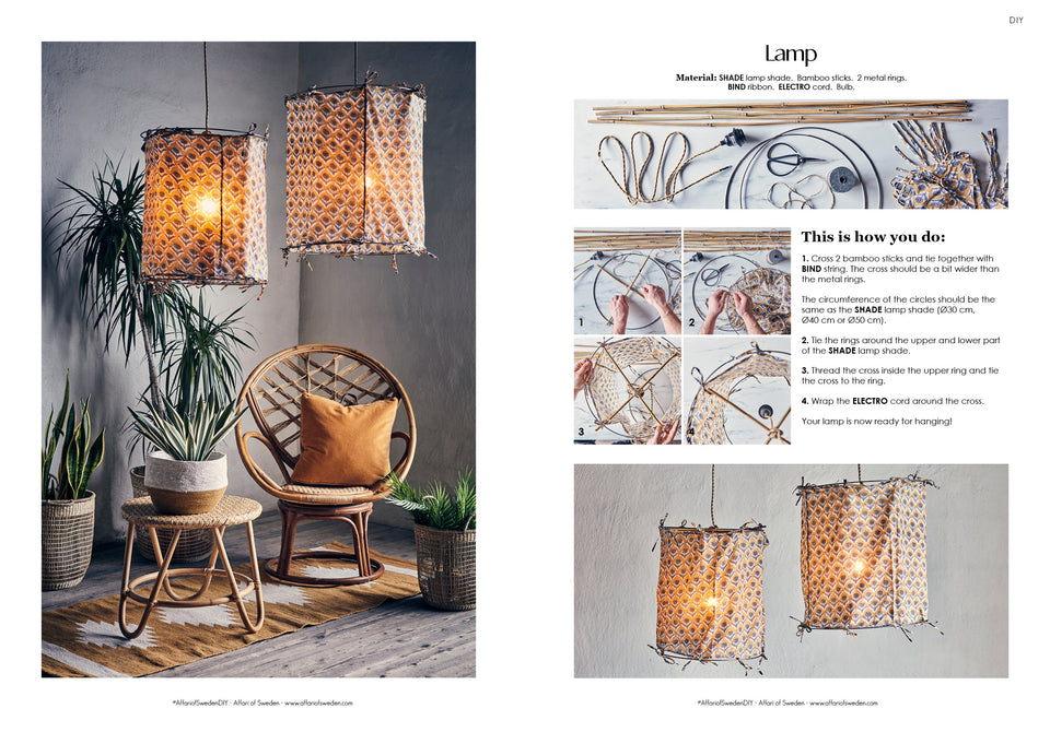 DIY lampa – skapa en unik och varm belysning hemma