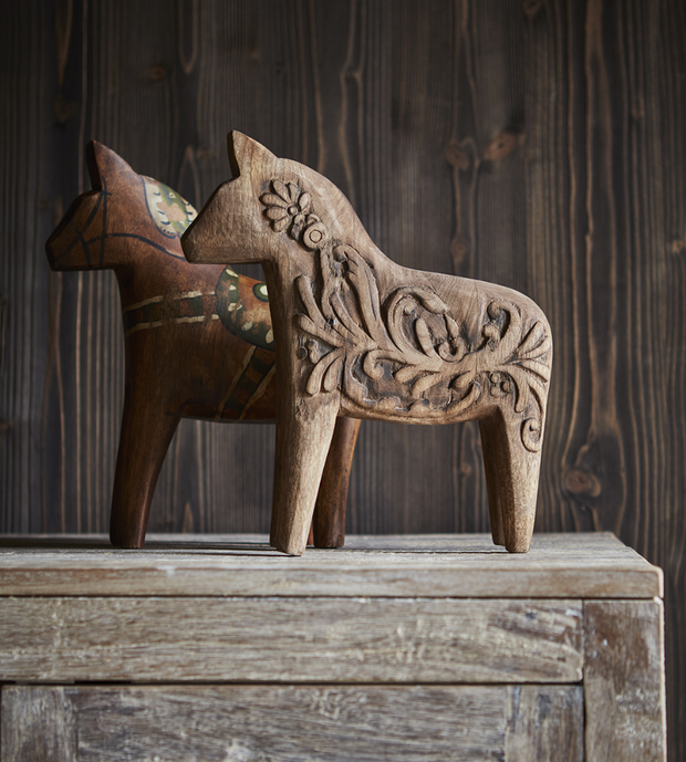 FÅLE Dalahäst, Brun