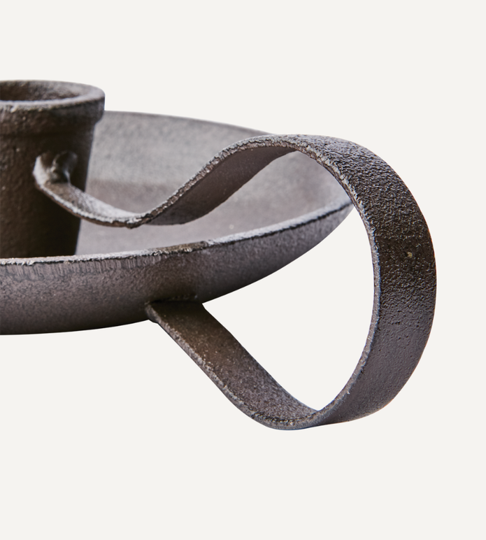 THOR Ljusstake, Svart/brun