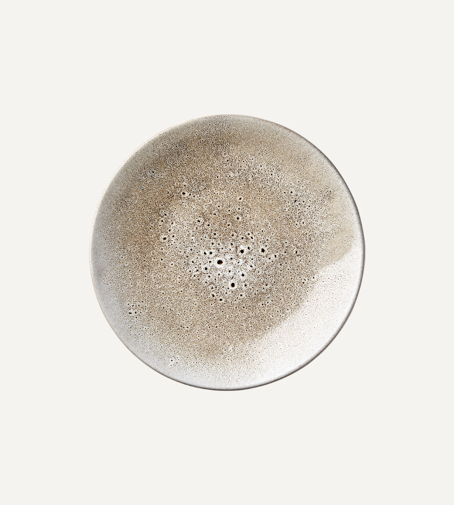 ANNABELLE Tallrik Ø23, Beige 4-PACK