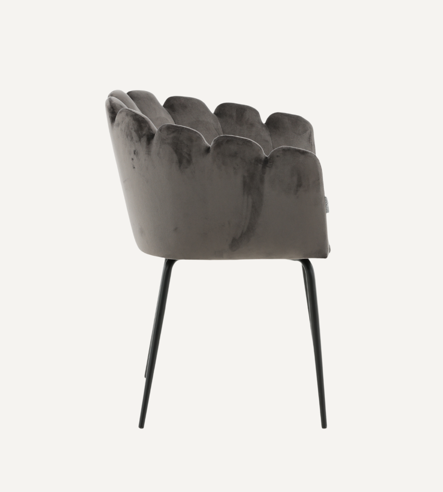 LIMHAMN Matstol Grå