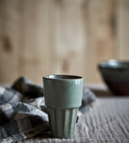 COSTA Kopp M, Ljusgrön/flerfärgad Ø6xH9 cm - 12-PACK