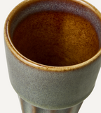 COSTA Kopp M, Ljusgrön/flerfärgad Ø6xH9 cm - 12-PACK