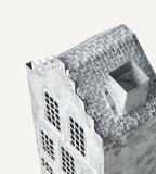 FENIX Ljuslykta hus, Grå/vit