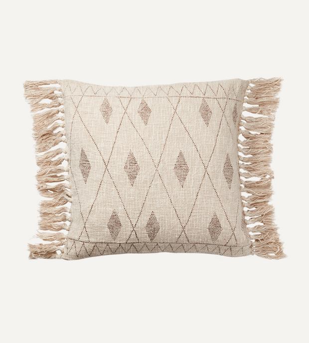 FERNANDO Kuddfodral, Natur/brun 50x50