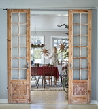 ELSA Bordsduk, Bordeaux/svart 250x150