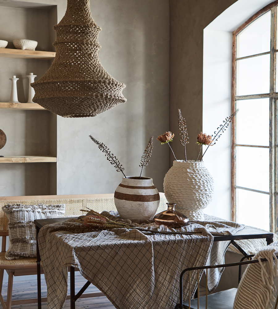 CREAM Kruka Stor, Elfenben