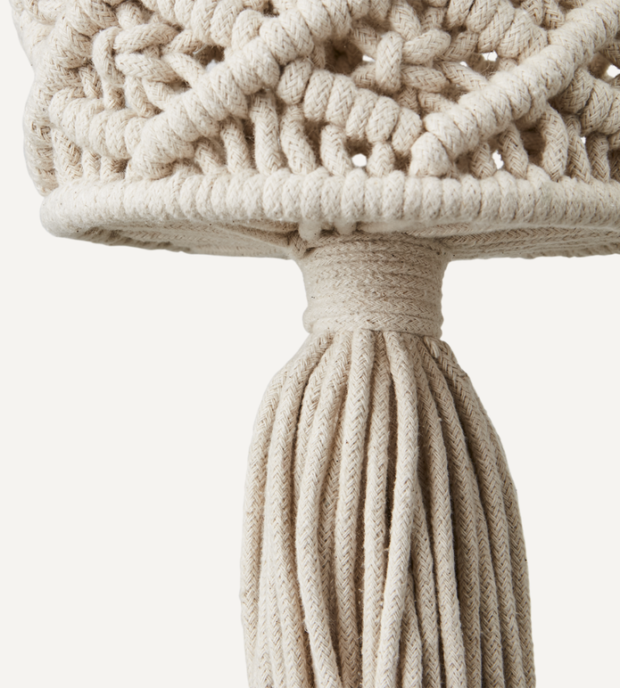 BRAID Hängande korg S, Elfenben