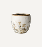 TUVA Kruka, Vit/lila/beige