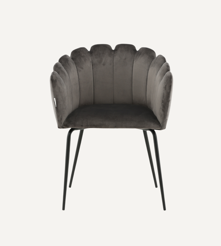 LIMHAMN Matstol Grå