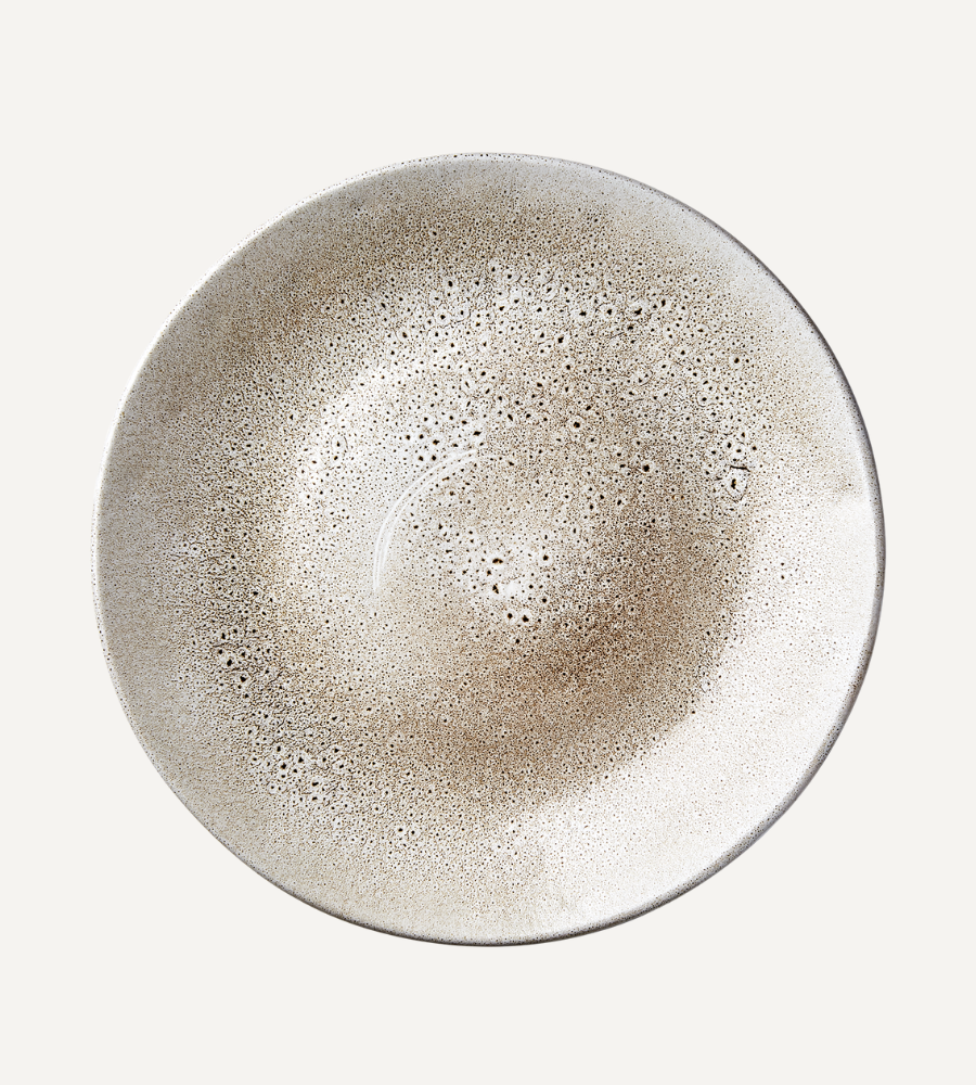 ANNABELLE Tallrik Ø28, Beige 4-PACK