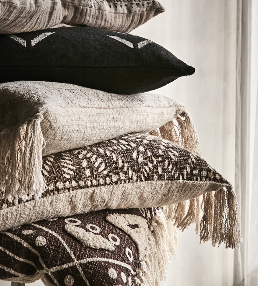 FERNANDO Kuddfodral, Natur/brun 50x50cm