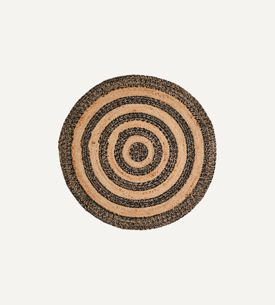 ELLA Matta, Natur/svart