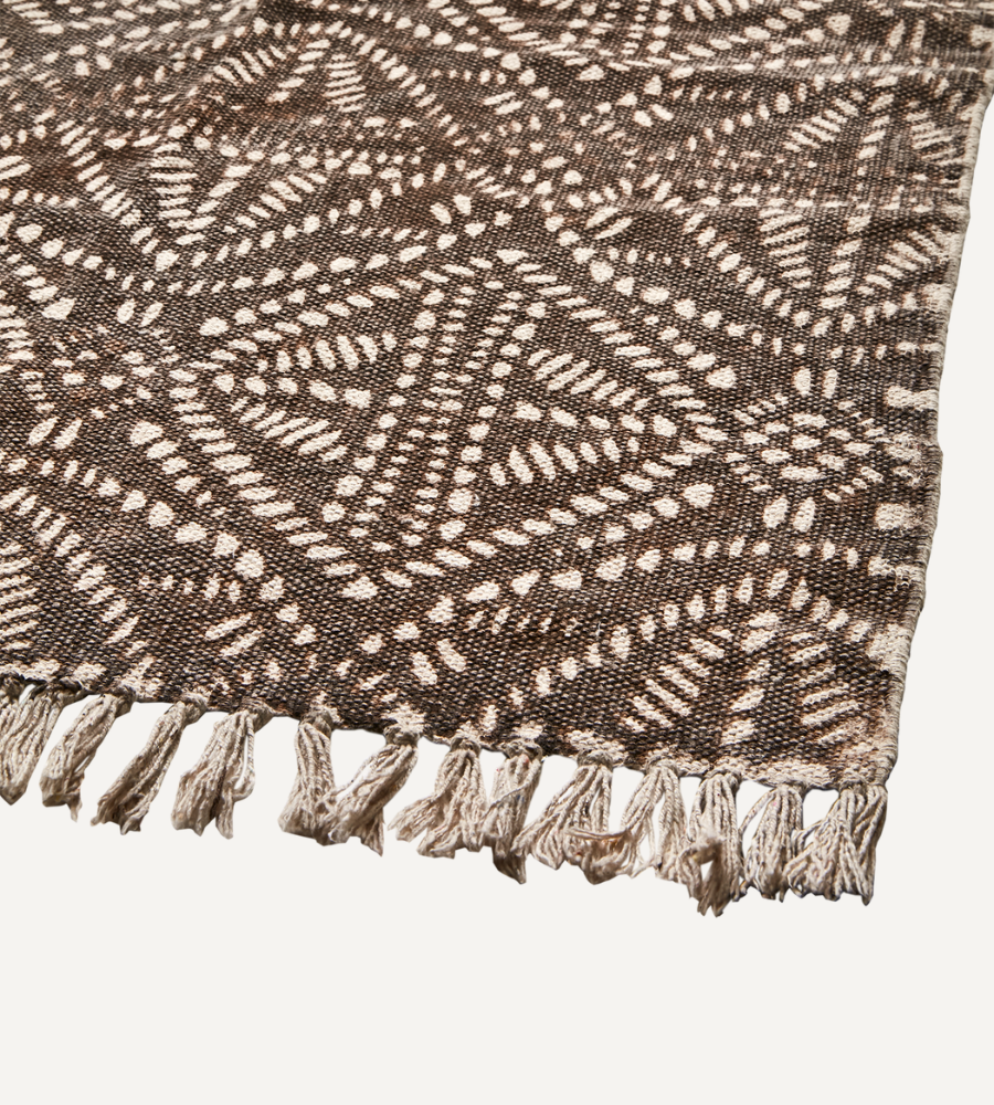 FERNANDO Gångmatta, Natur/brun 240x70