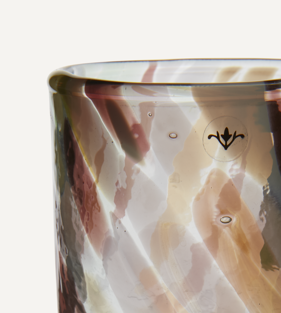 HAROLD Glas på fot, Flerfärgad 6-PACK