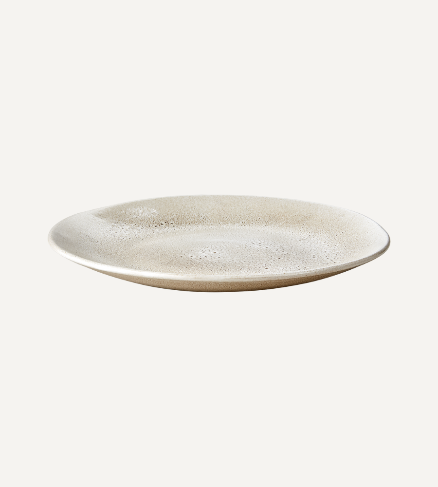 ANNABELLE Tallrik Ø28, Beige 4-PACK