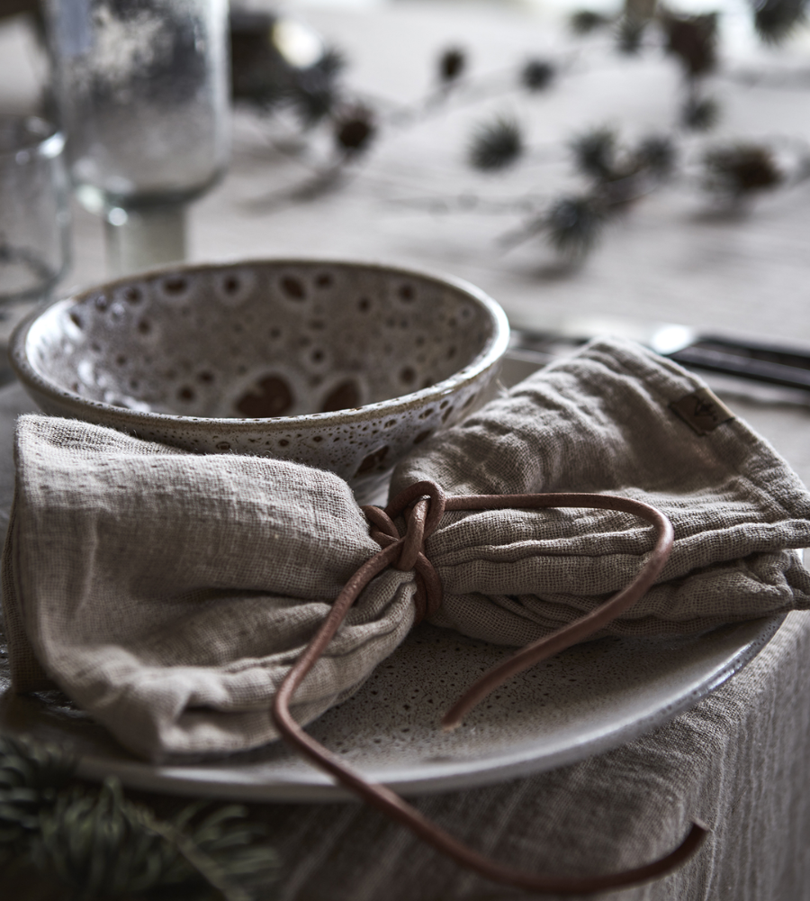 ELSA Servett, Beige 4-PACK