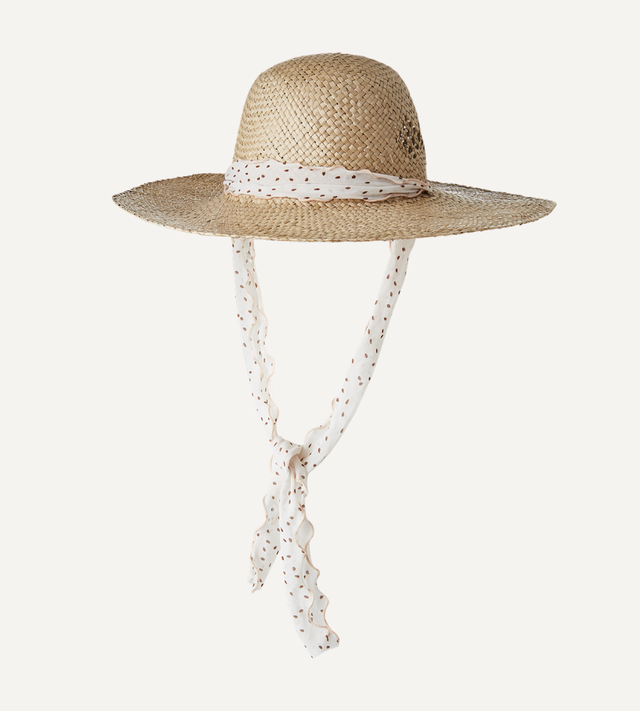 SAN REMO Stråhatt med Band, Natur