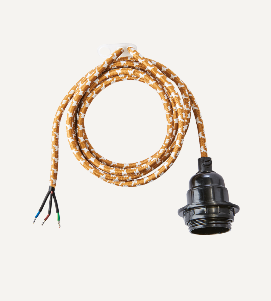 ELECTRO Sladd, Guld/vit