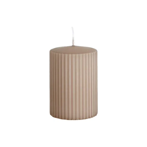 RILL Blockljus, Beige
