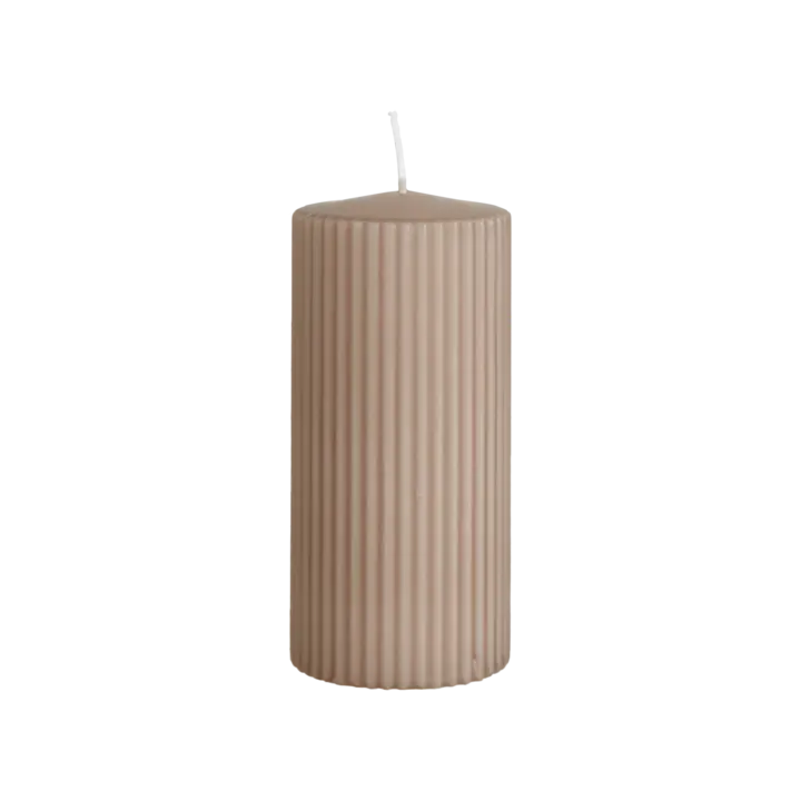 RILL Blockljus, Beige