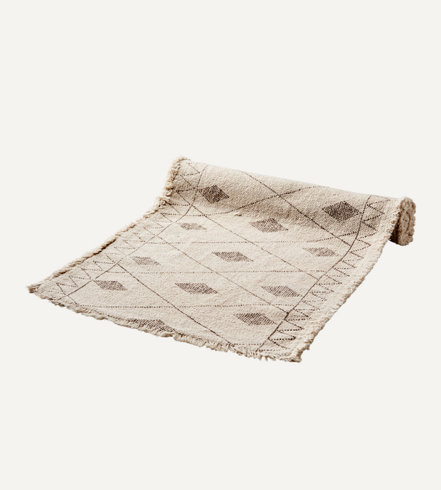 FERNANDO Löpare, Natur/brun L140xW40