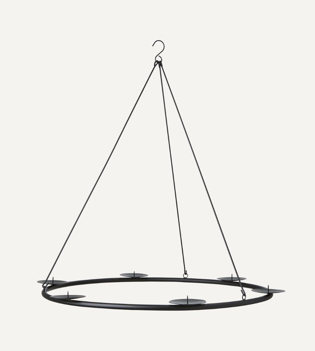 AXEL Takkrona, Svart 60x60