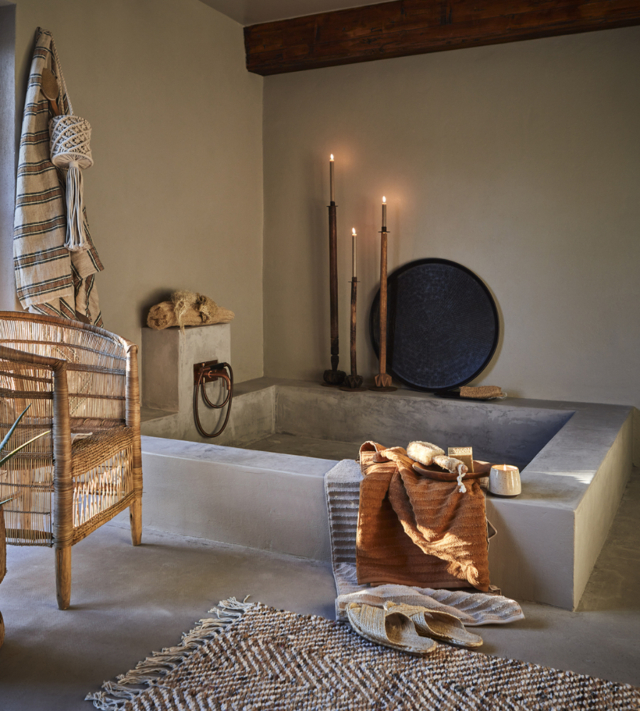 JUNI Matta, Natur/flerfärgad 240W80 cm