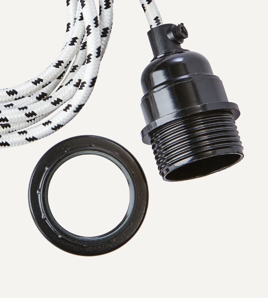 ELECTRO Sladd, Vit/svart