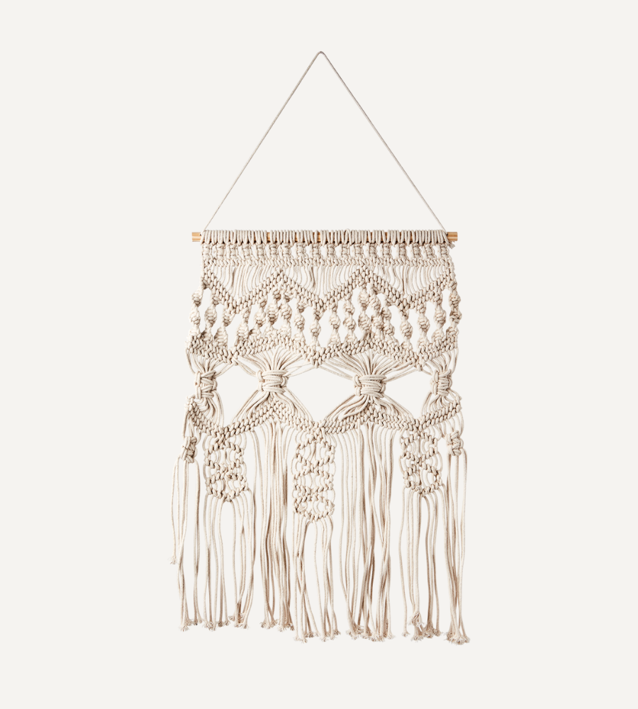 BRAID väggdekoration, Elfenben