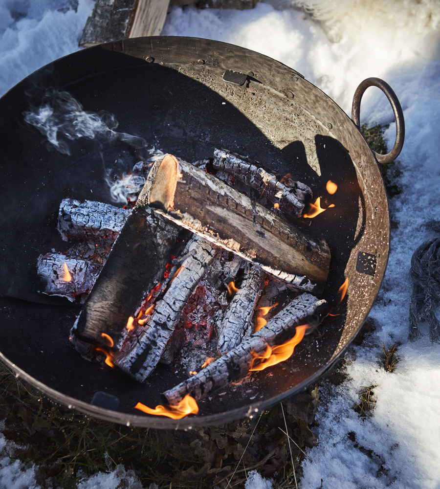 BARBEQUE Eldkorg M, Brun