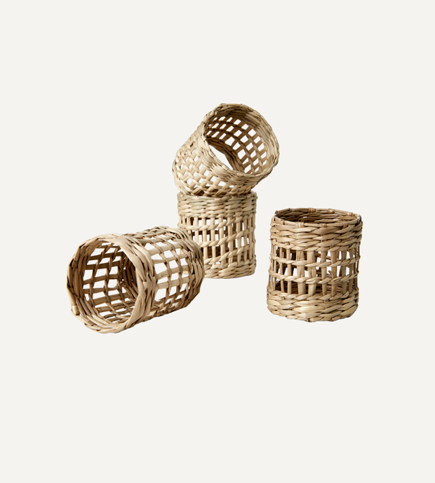 SUNNY Servettring, Natur 4-PACK