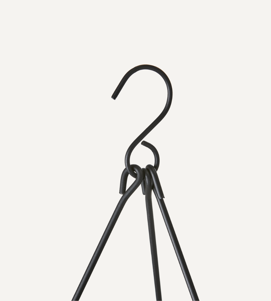 AXEL Takkrona, Svart 60x60