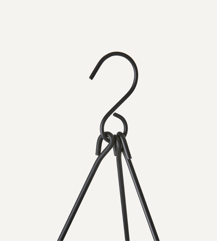 AXEL Takkrona, Svart 60x60