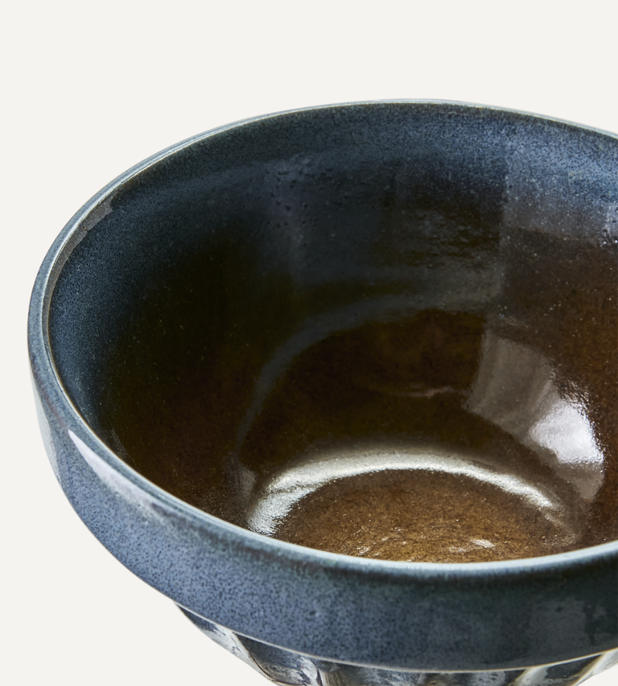 COSTA Skål M, Blå/flerfärgad