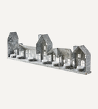 FENIX Ljuslykta hus, Grå/vit