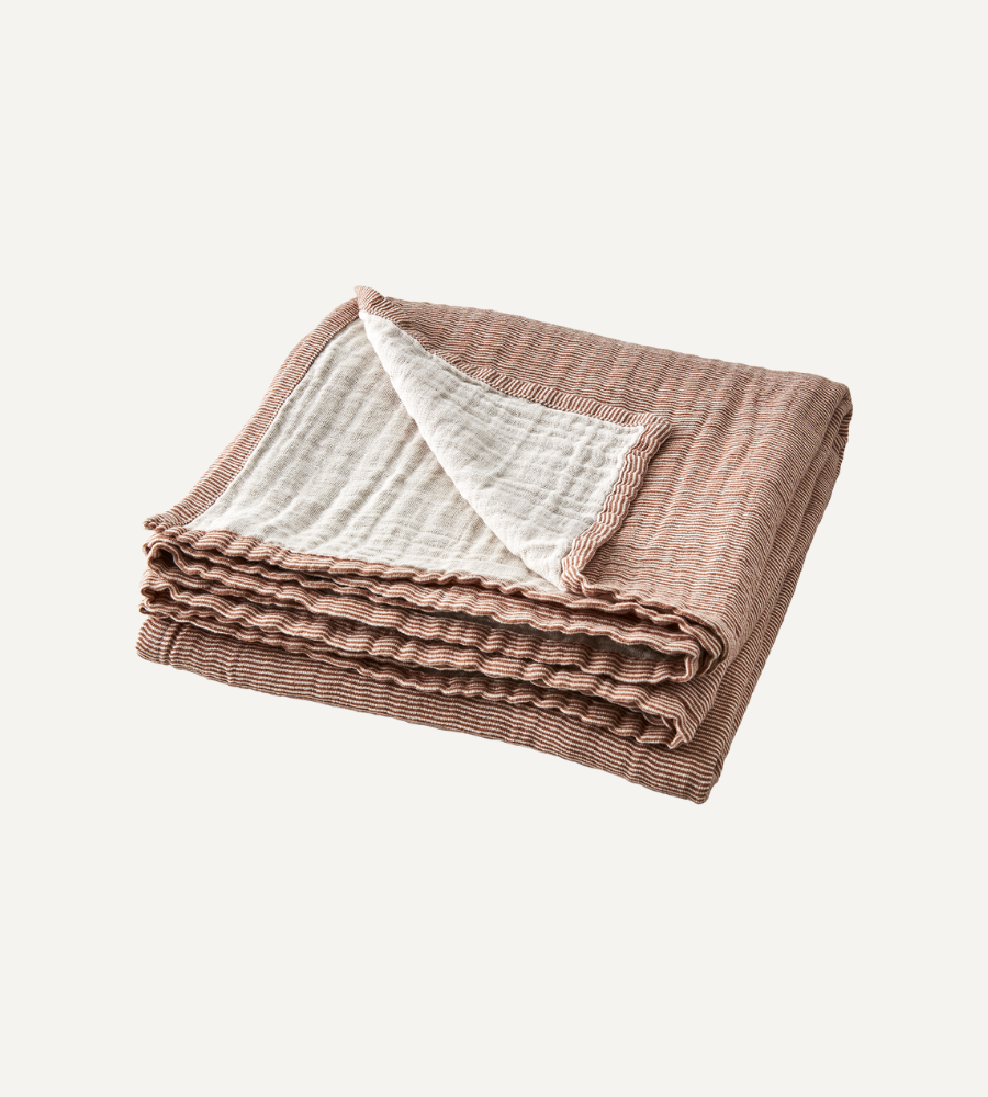 ELSA Bordsduk, Rost/elfenben 250x140