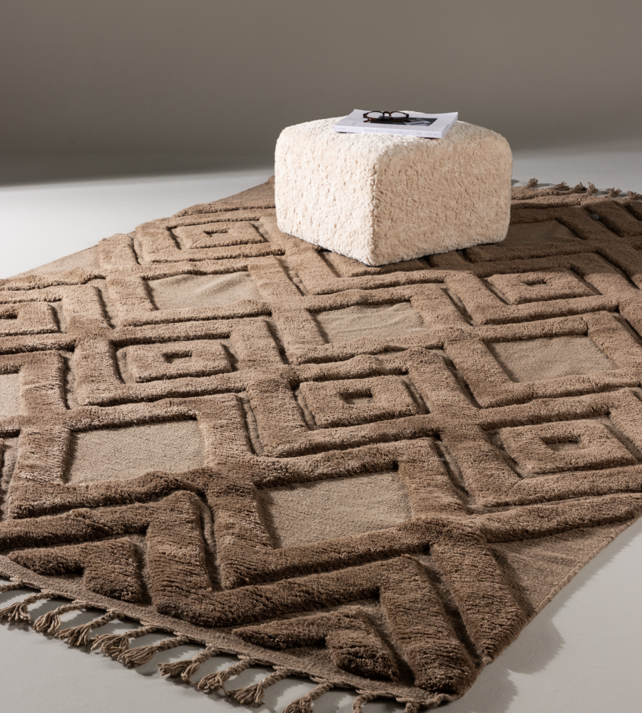 DAHLIA Matta Mörkbrun 300 x 200