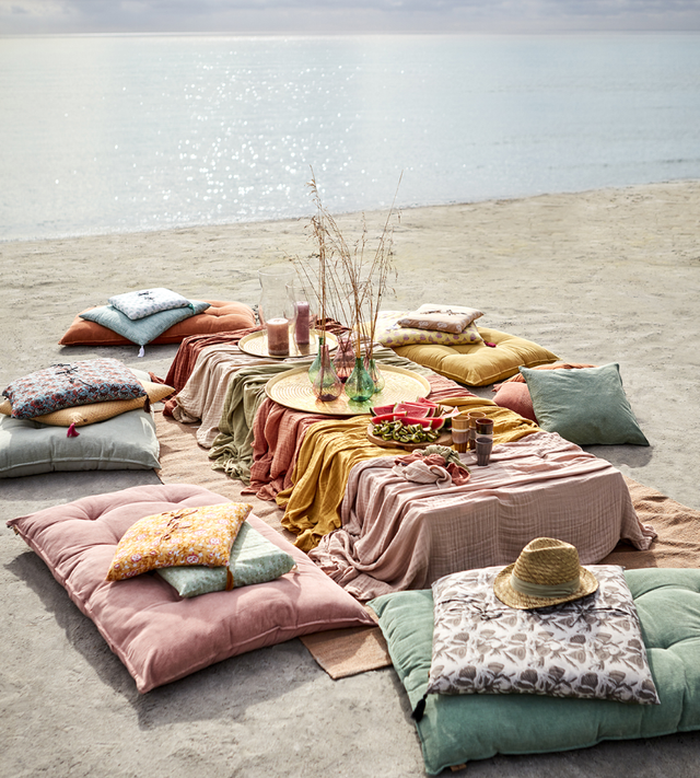 ELSA Bordsduk, Rosa 220x140 cm