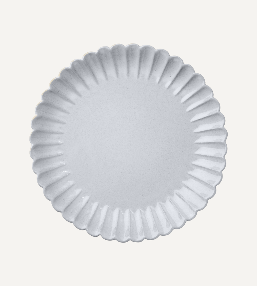 HULDA Tallrik Ø26, Elfenben 4-PACK