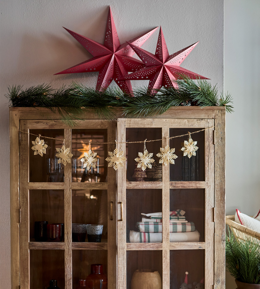 UNI Adventsstjärna, Röd Ø75xD22 cm