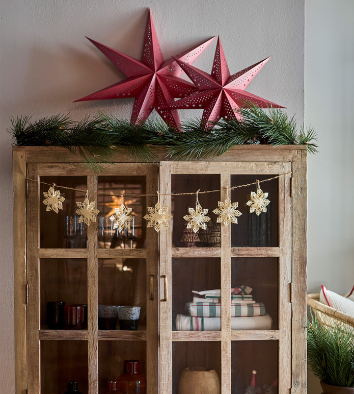 UNI Adventsstjärna, Röd Ø75xD22 cm