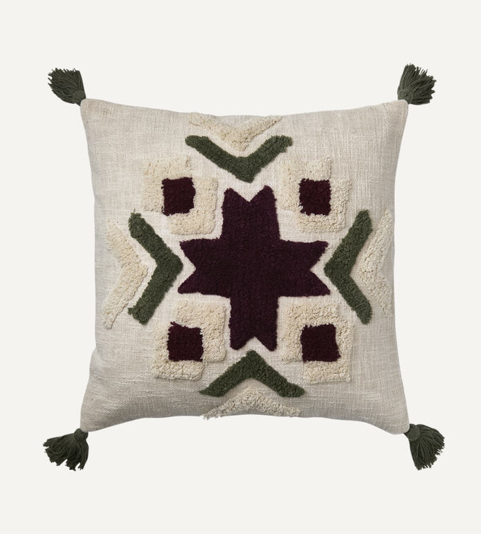 FLORIAN Kuddfodral 50x50, Flerfärgad 2-PACK