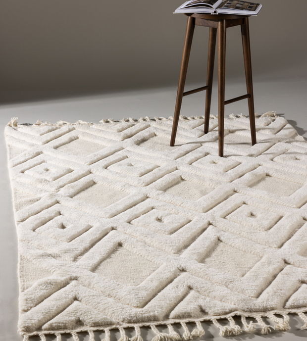 DAHLIA Matta Vit/beige 300 x 200