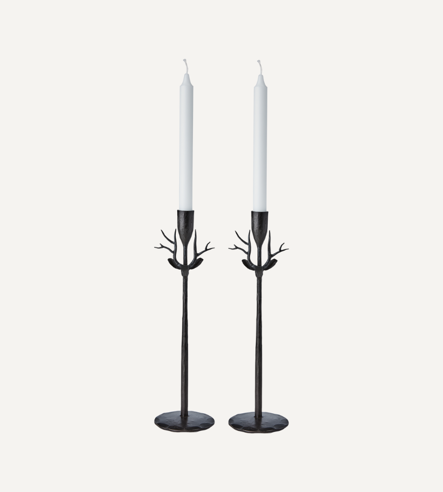 THOR Ljusstake, Svart 2-PACK