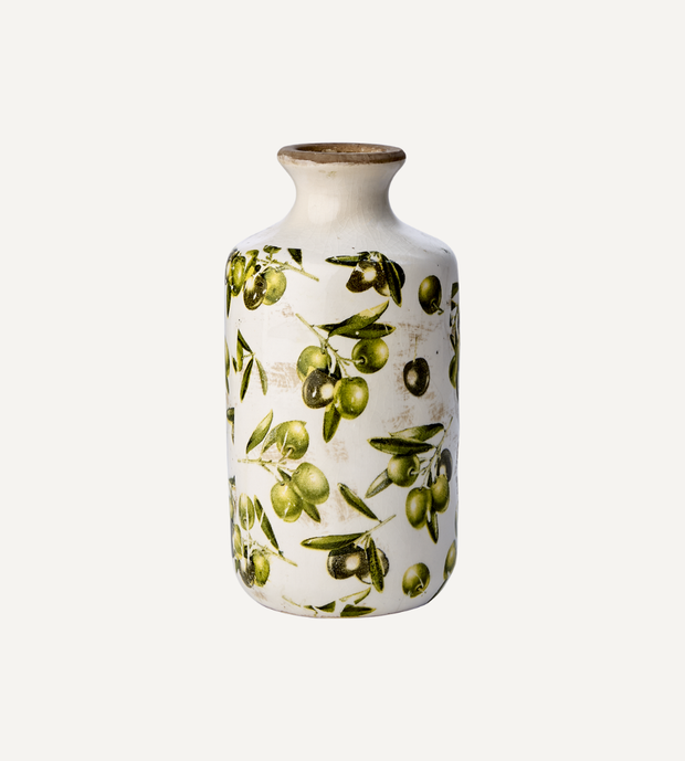 OLIVE Vas, Grön/Vit