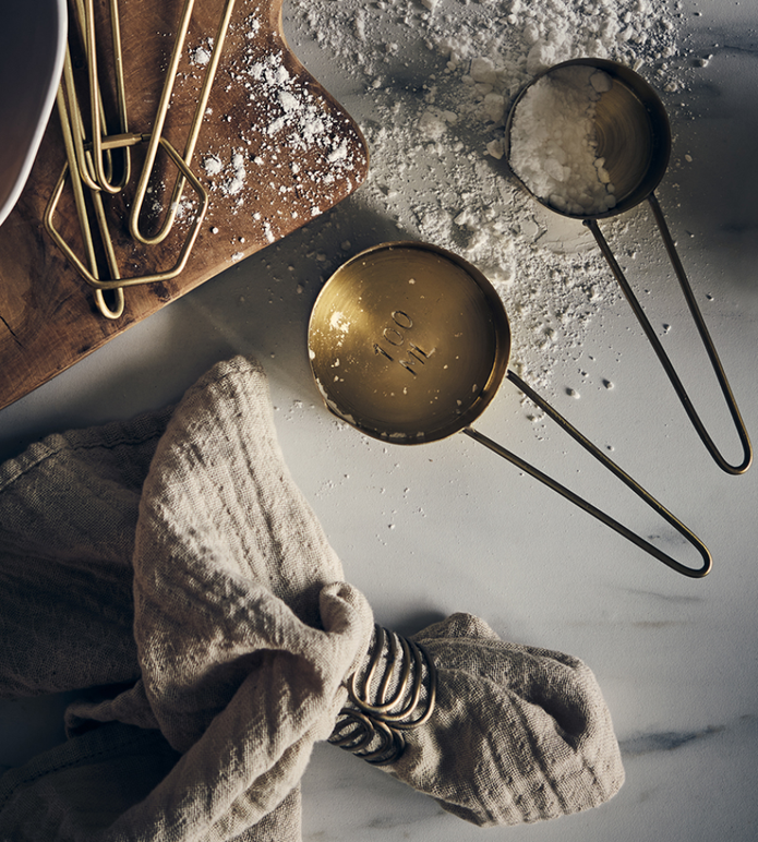 ODIN Servettring Mässingsfärgad 4-PACK