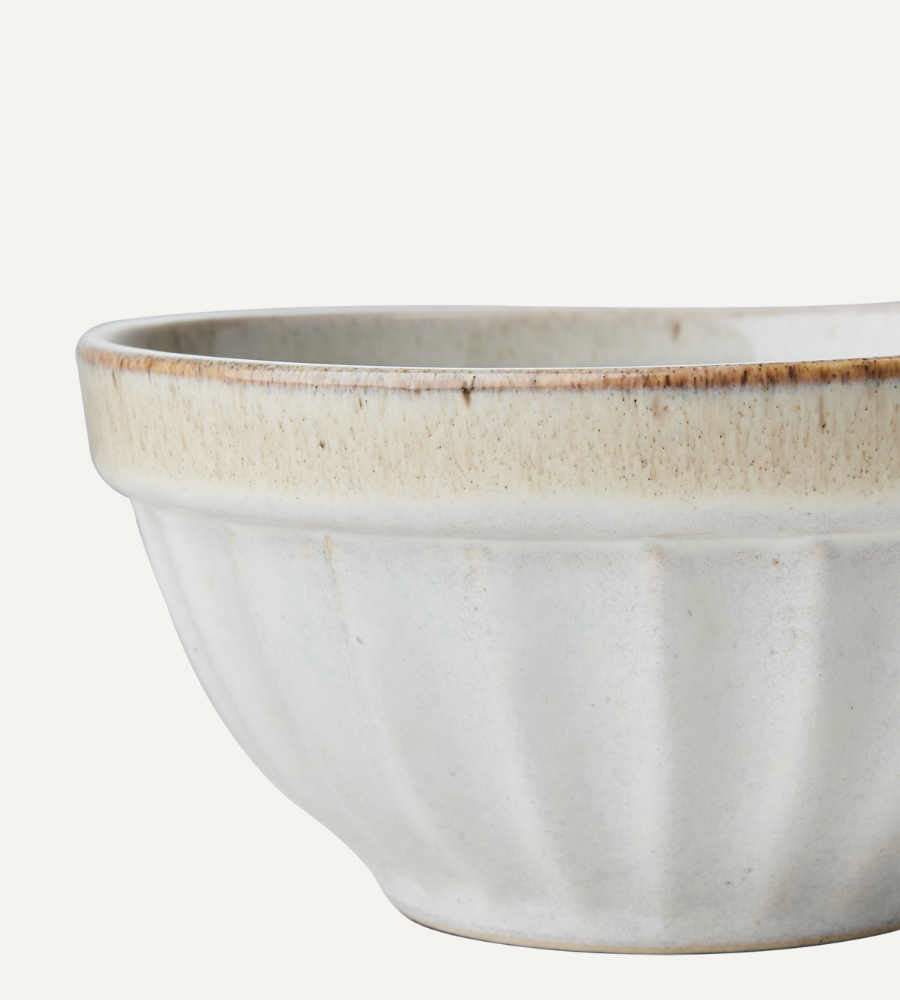 COSTA Skål L, Beige/flerfärgad