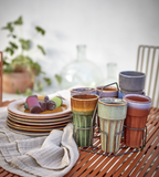 COSTA Kopp L, Senapsgul/flerfärgad