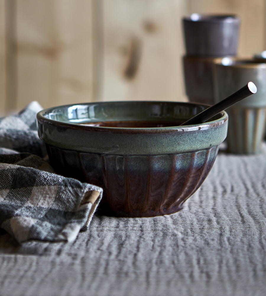 COSTA Skål L, Ljusgrön/flerfärgad